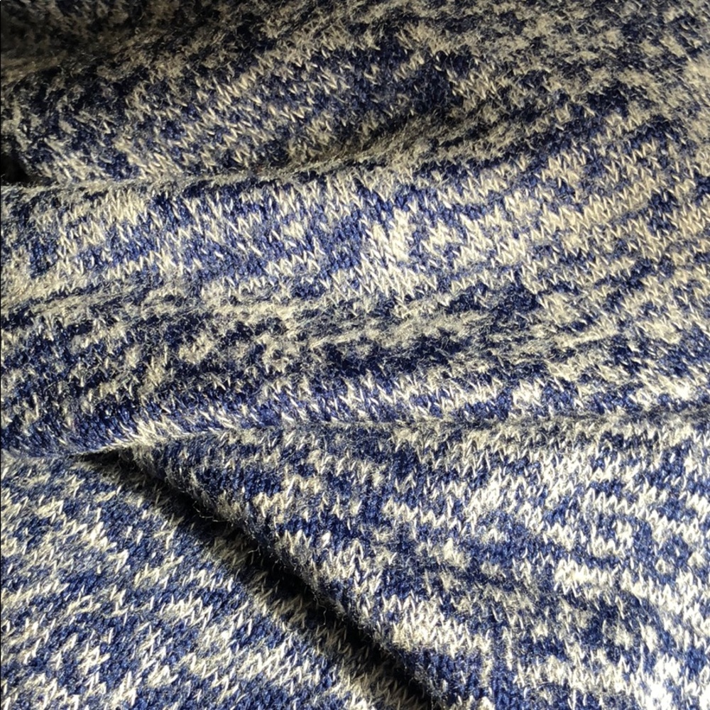 Flirtitude Navy Lightweight Hoodie XL XXL Pullover Sweatshirt Striped Sleeve - Picture 4 of 4